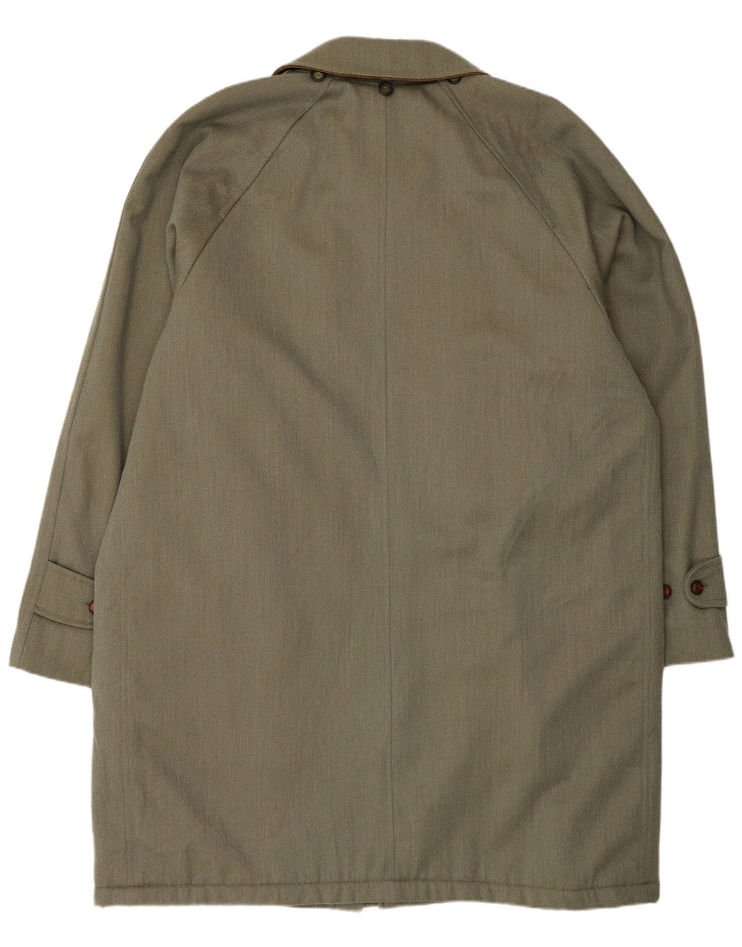 Soprabito da uomo vintage EU 58 4XL lana verde