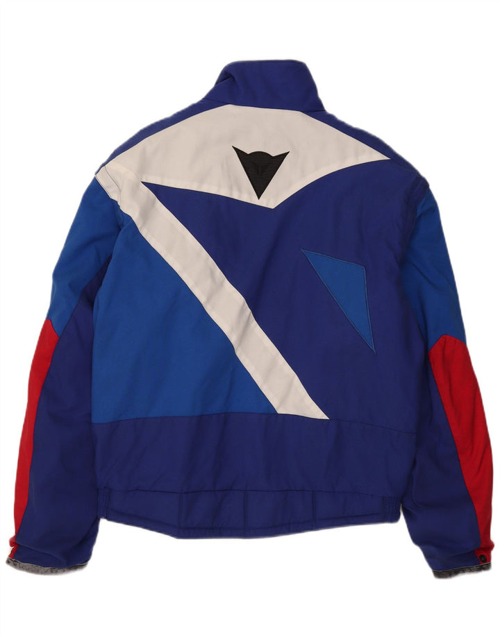 Giacca da corsa da uomo Dainese taglia 54 grande in nylon color block blu