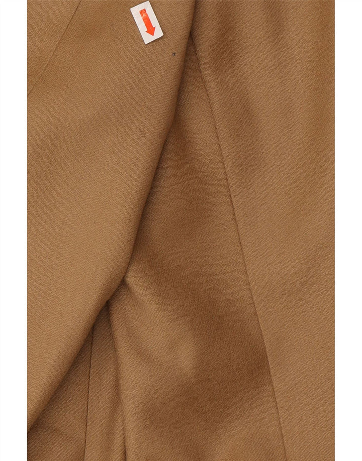 PIERRE CARDIN Giacca blazer da uomo a 2 bottoni UK 40 Large Beige