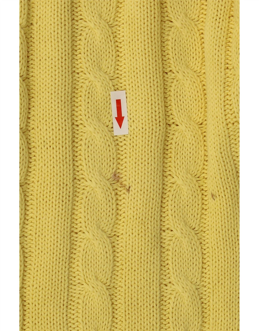 MARRONETTO Maglione Uomo Scollo a V Cotone Giallo Medio