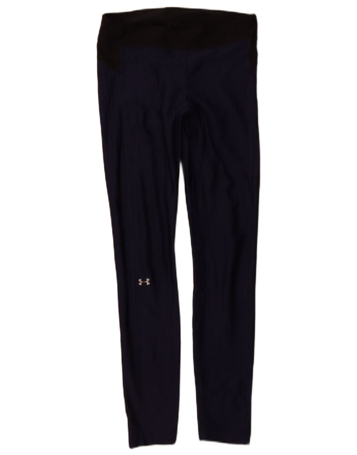 Leggings da donna UNDER ARMOUR UK 10 Small Blu Navy