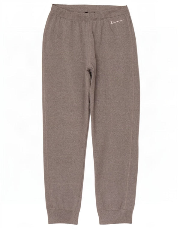 Pantaloni da tuta da donna Champion Joggers UK 14 Large Grigio Cotone