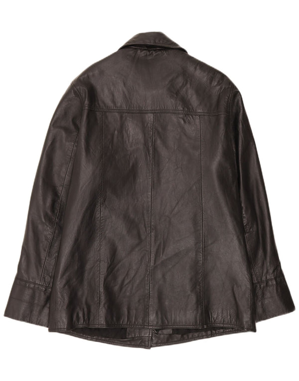 Giacca In Pelle Donna Conbipel IT 45 Media Nera