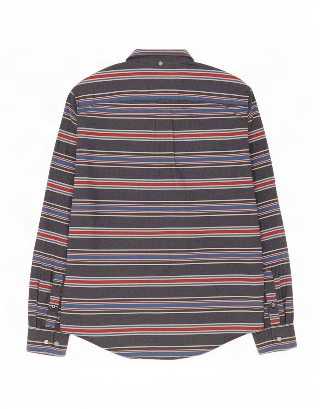 Camicia da uomo Tommy Hilfiger in cotone a righe blu medio