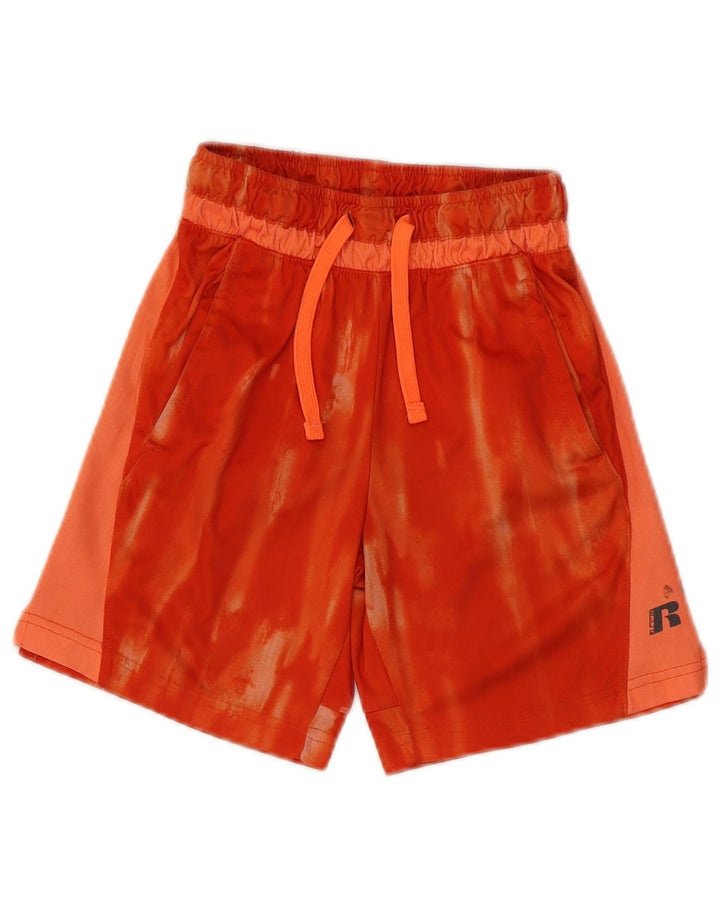 Pantaloncini sportivi da bambino RUSSELL ATHLETIC 7-8 anni Colore arancione medio