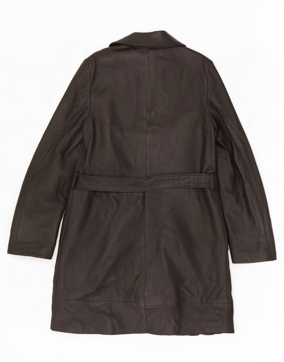 Cappotto Donna In Pelle Free Heron Conbipel IT 42 Medio Nero