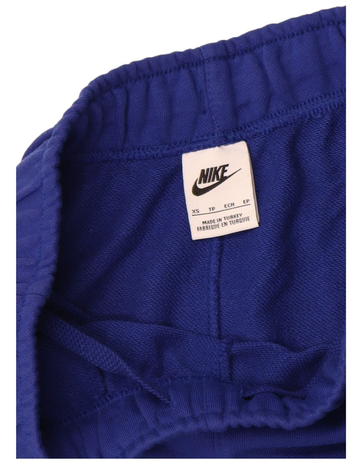 Pantaloncini sportivi Nike da uomo con grafica XS in cotone blu