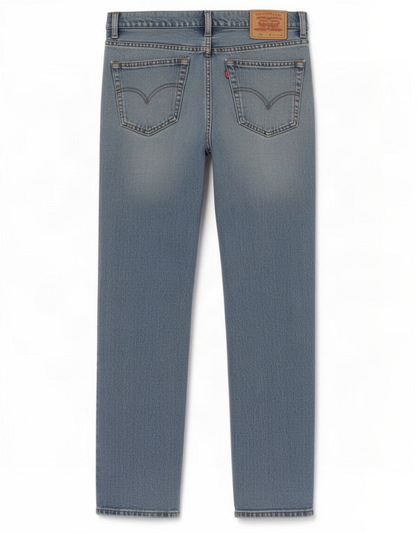 Levi's Uomo 504 Jeans dritti W35 L32 Cotone Blu
