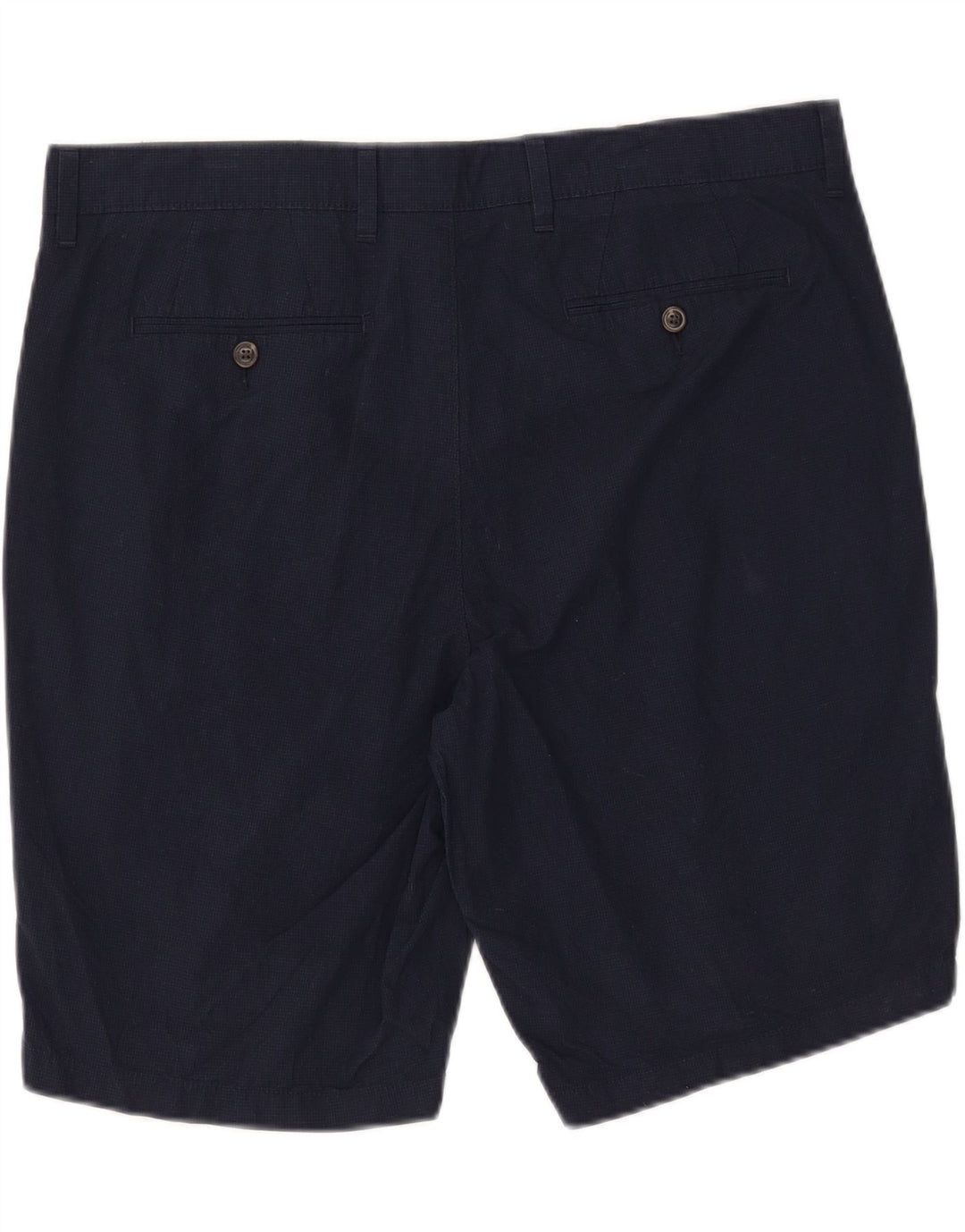 Pantaloncini chino da uomo Marks & Spencer W38 XL cotone blu navy