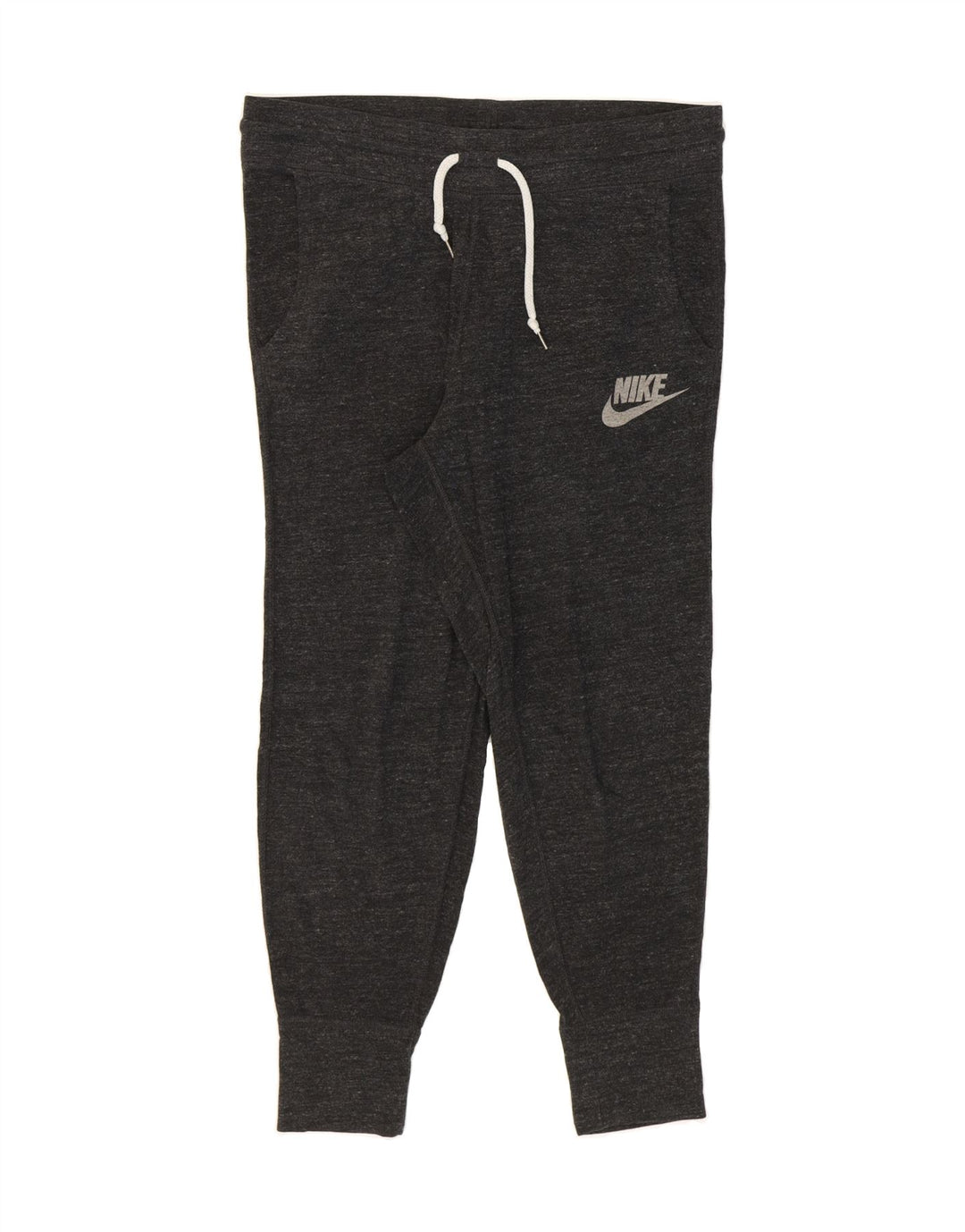 NIKE Womens Graphic Tracksuit Trousers Joggers UK 14 Medium  Grey Cotton Vintage Nike and Second-Hand Nike from Messina Hembry 