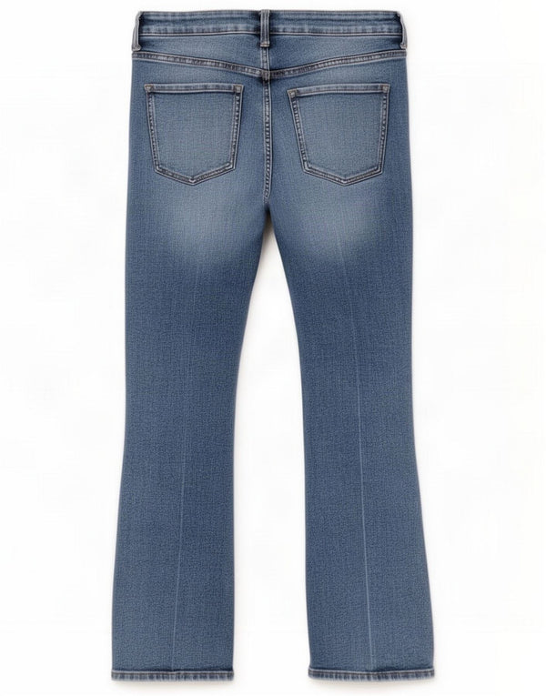 Marks & Spencer Jeans The Eva Bootcut da donna UK 14 Large W34 L28 Blu