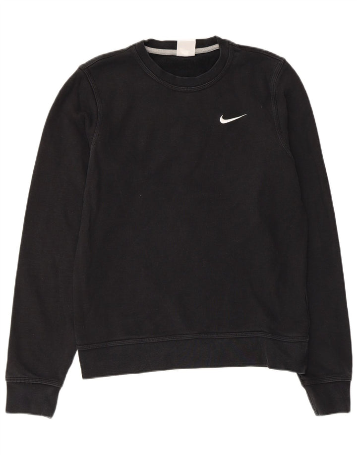 Felpa da donna Nike Jumper UK 10 Small Black Cotton