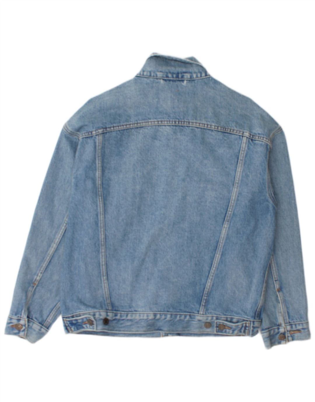 Giacca di jeans da uomo Levi's UK 34 XS blu cotone