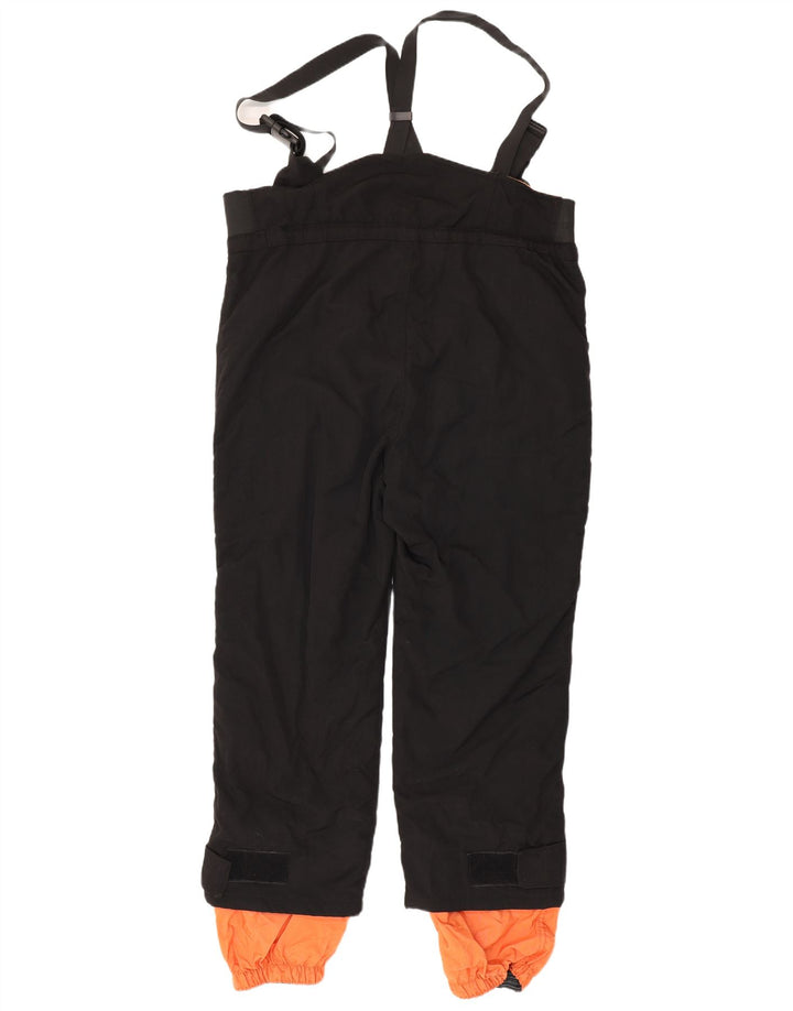 Pantaloni da sci con salopette grafica da uomo Napapijri 2XL neri in poliammide