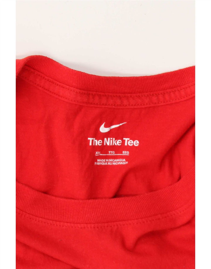 T-shirt grafica da uomo Nike Top 2XL rossa