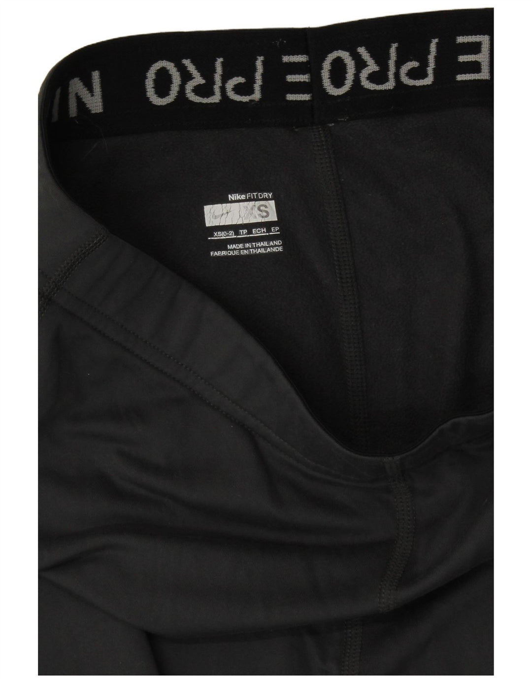 Leggings asciutti NIKE da donna US 0/2 XS poliestere grigio