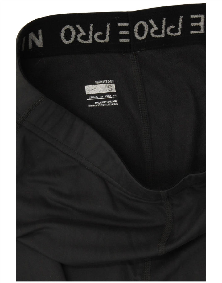 Leggings asciutti NIKE da donna US 0/2 XS poliestere grigio