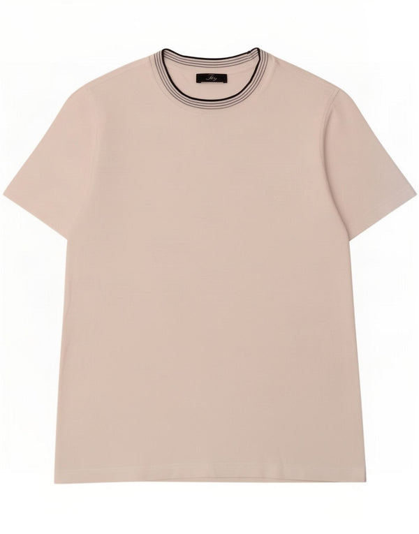 Fay T-shirt da uomo grande bianca in cotone