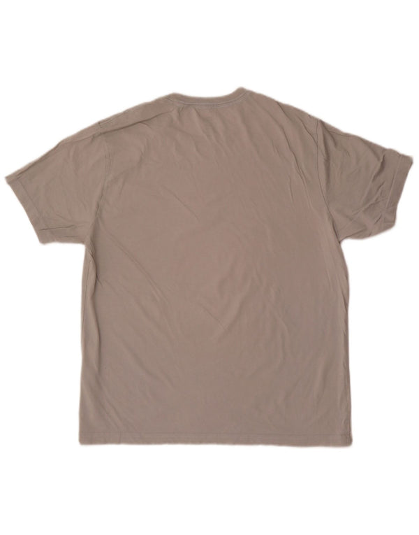 Levi's T-shirt grafica da donna con vestibilità rilassata Top UK 14 Cotone grigio medio