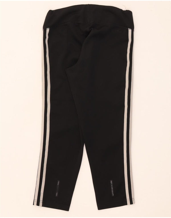 Leggings Adidas Aeroready Capri da donna UK 8/10 Small Poliestere nero