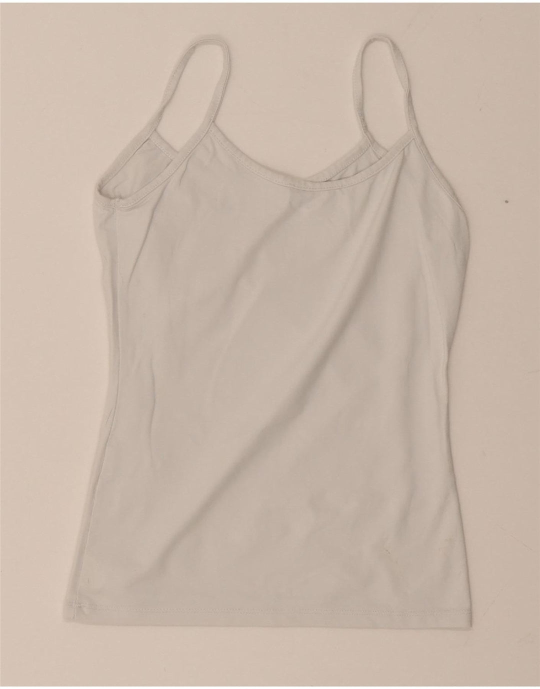 Canotta corta da donna Zara UK 8 piccola bianca