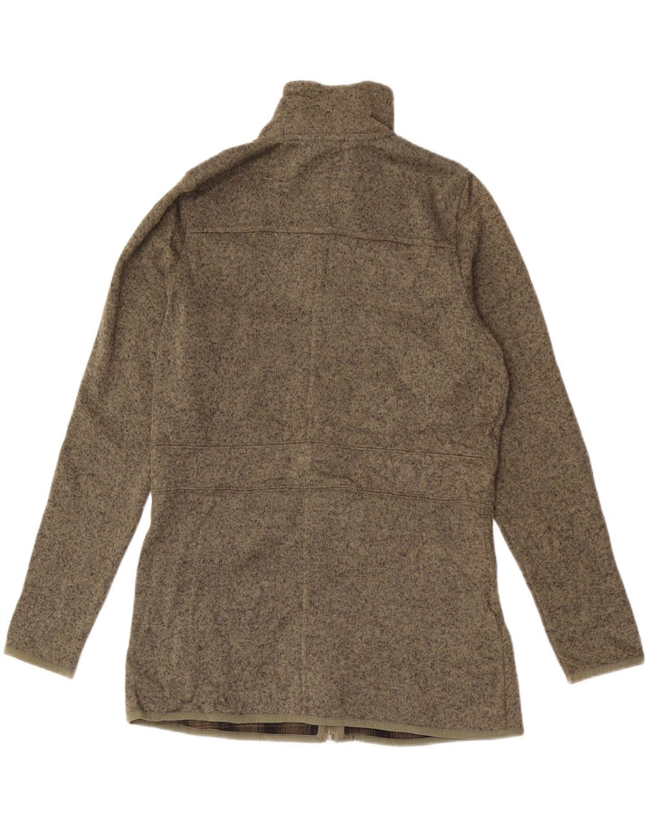 Giacca da tuta da donna Eddie Bauer UK 14 Medium Khaki Flecked