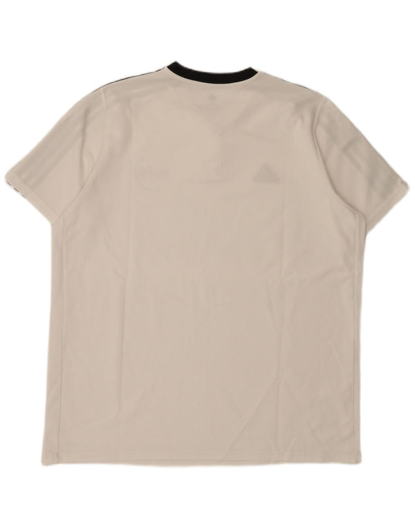 Maglietta Adidas Aeroready da uomo XL bianca