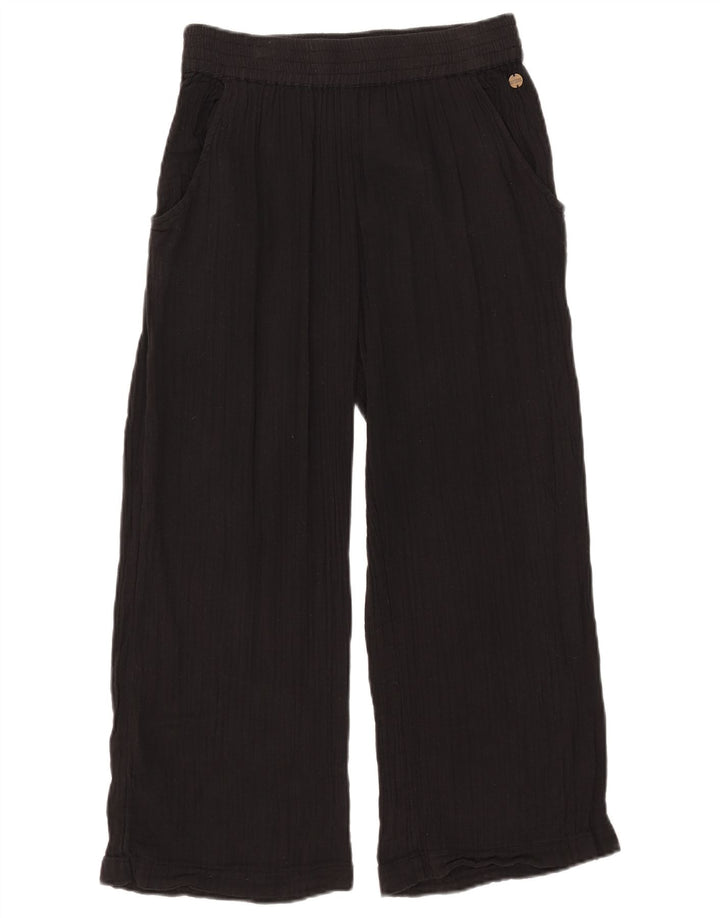 Pantaloni corti da donna a gamba larga Rip Curl medi W30 L24 cotone nero