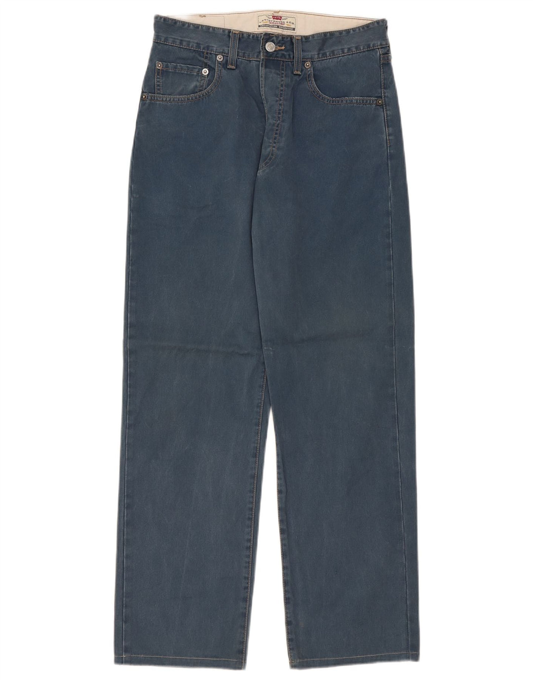Levi's Uomo 401 Jeans dritti W31 L30 Cotone Blu