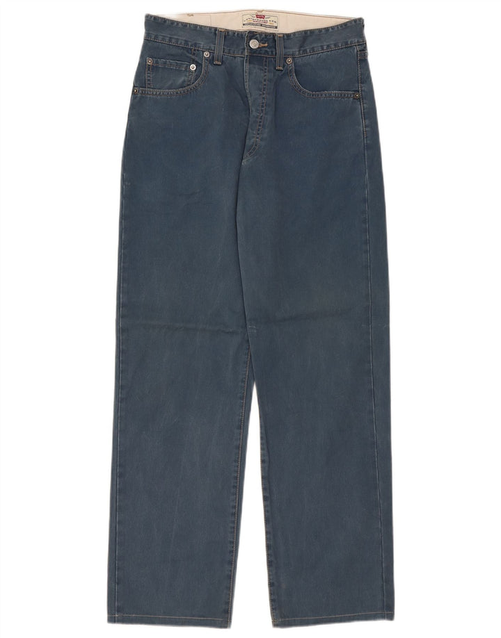 Levi's Uomo 401 Jeans dritti W31 L30 Cotone Blu