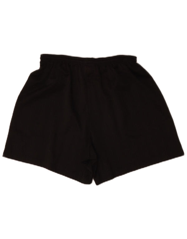 Umbro Mens Sport Shorts Large  Black Striped Polyester