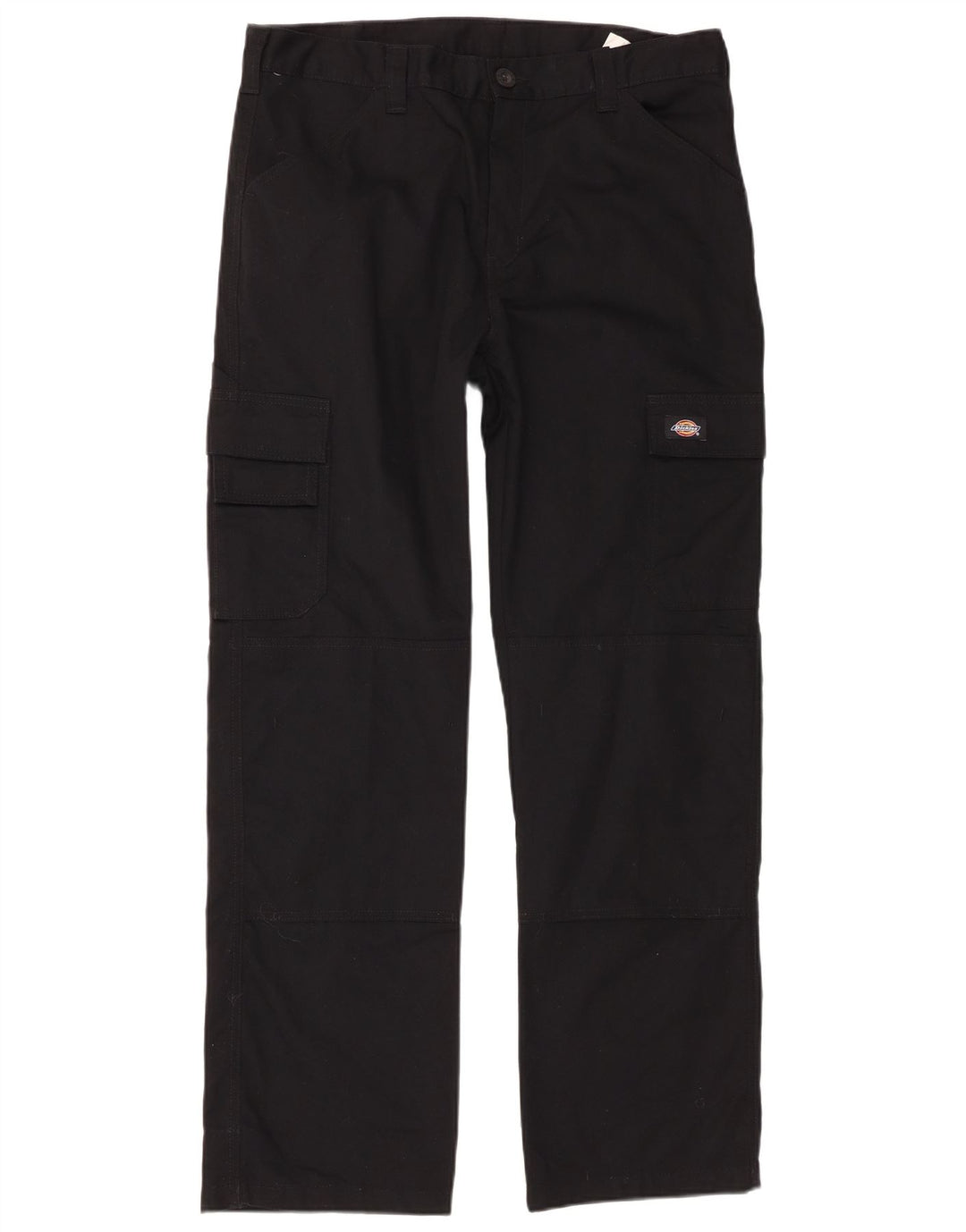 Pantaloni cargo dritti da uomo Dickies W34 L32 poliestere nero