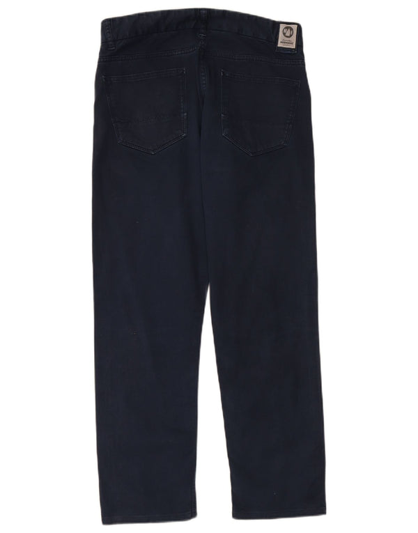 Pantaloni casual dritti da uomo MURPHY & NYE W30 L28 Blu navy