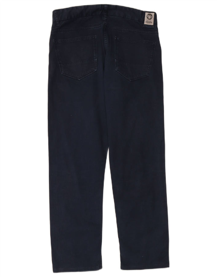 Pantaloni casual dritti da uomo MURPHY & NYE W30 L28 Blu navy