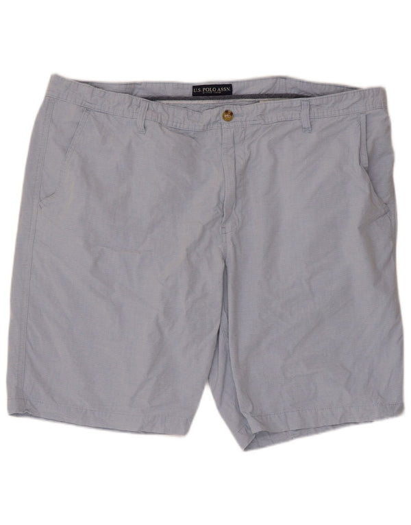 Polo Assn. Pantaloncini chino da uomo W44 2XL Cotone gessato blu