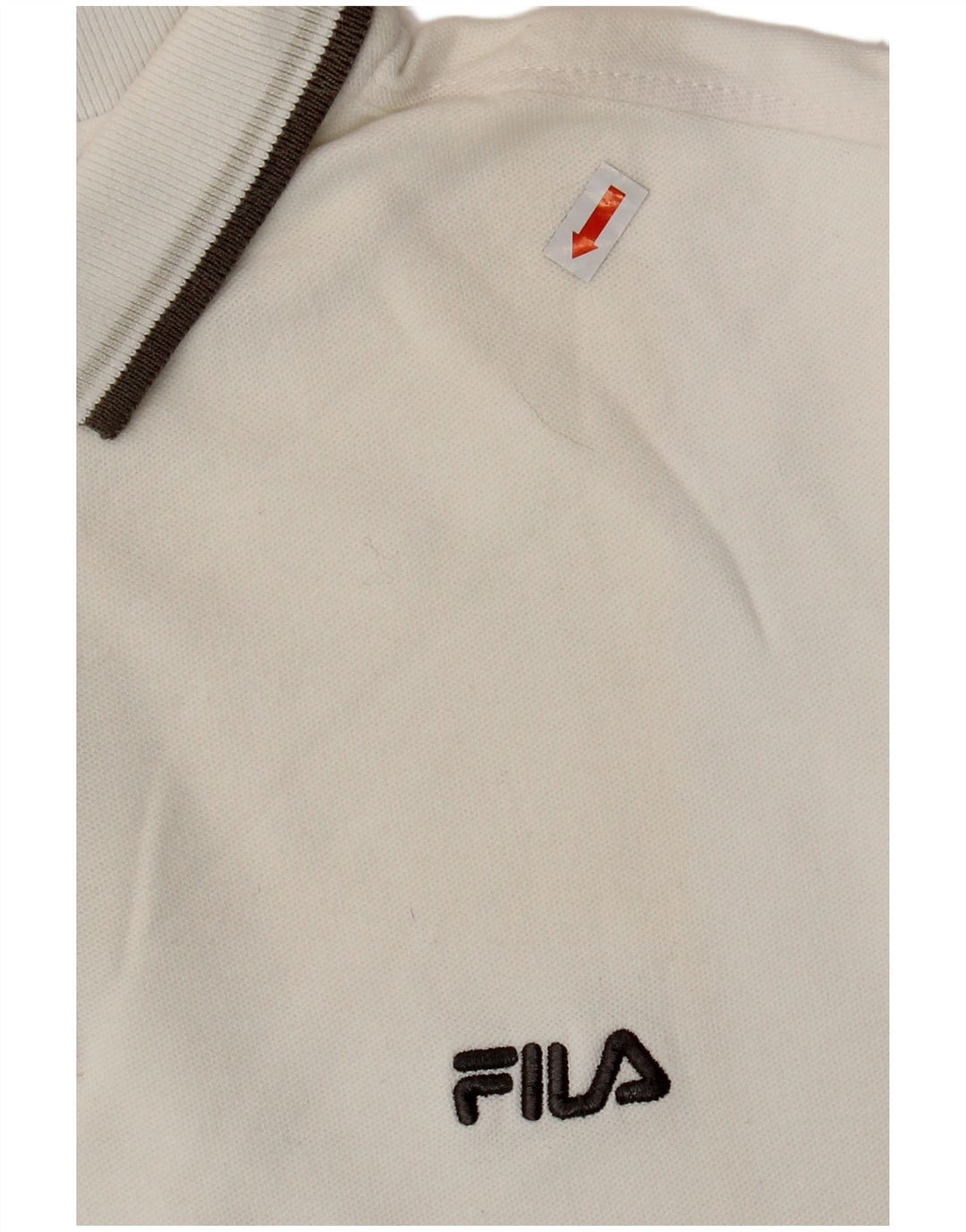 Polo da uomo FILA grande bianca