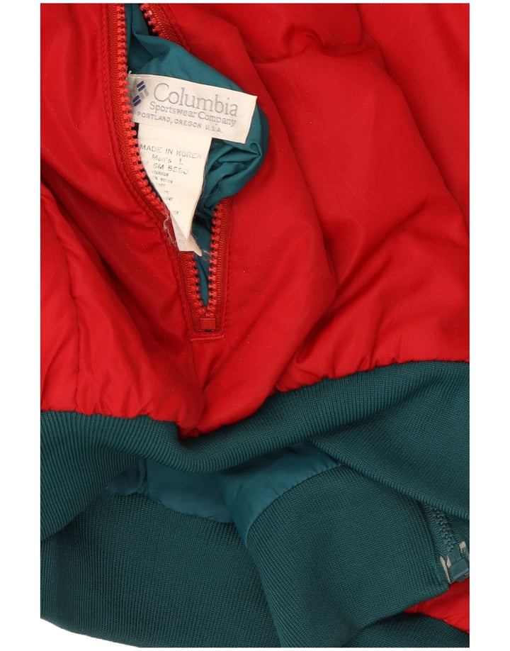 Giacca bomber reversibile da uomo Columbia UK 40 grande verde