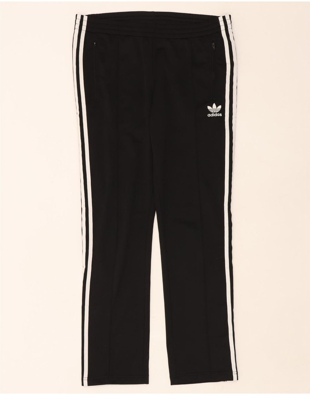 Pantaloni da tuta da donna Adidas UK 14 Large Nero Poliestere