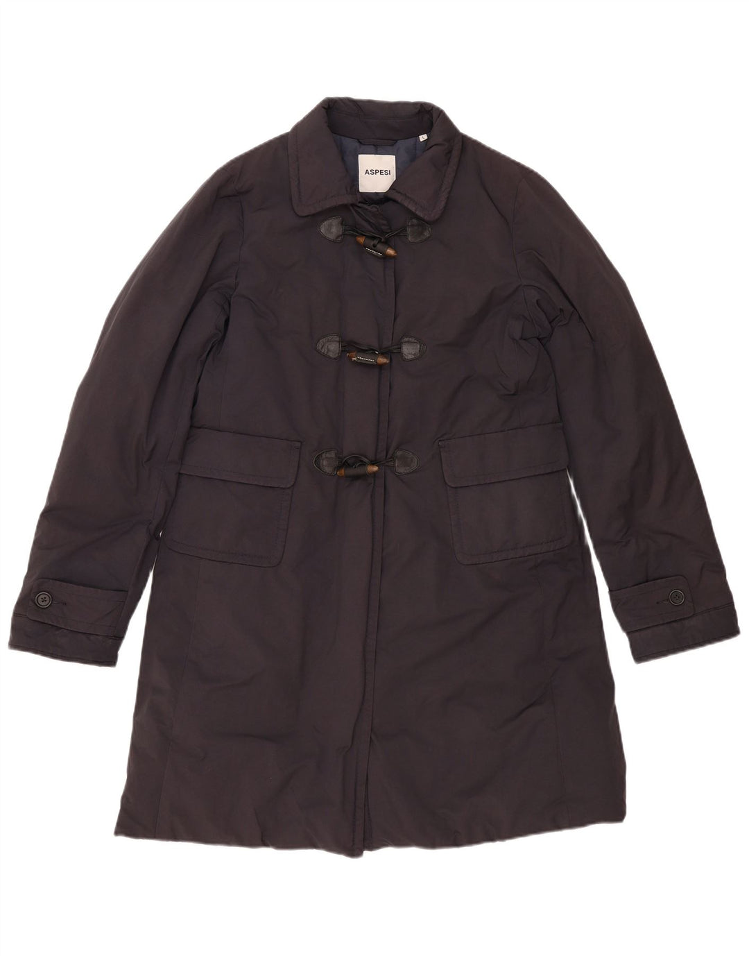 Montgomery da donna Aspesi UK 16 grande poliestere blu navy