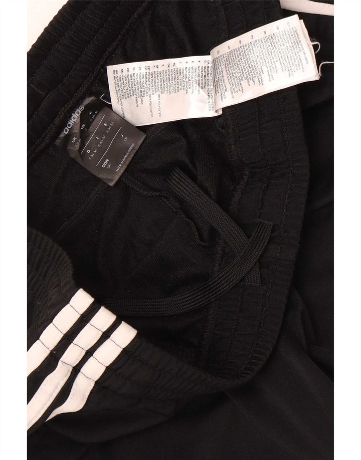 Pantaloni da tuta da donna Adidas UK 8/10 Small Nero Poliestere