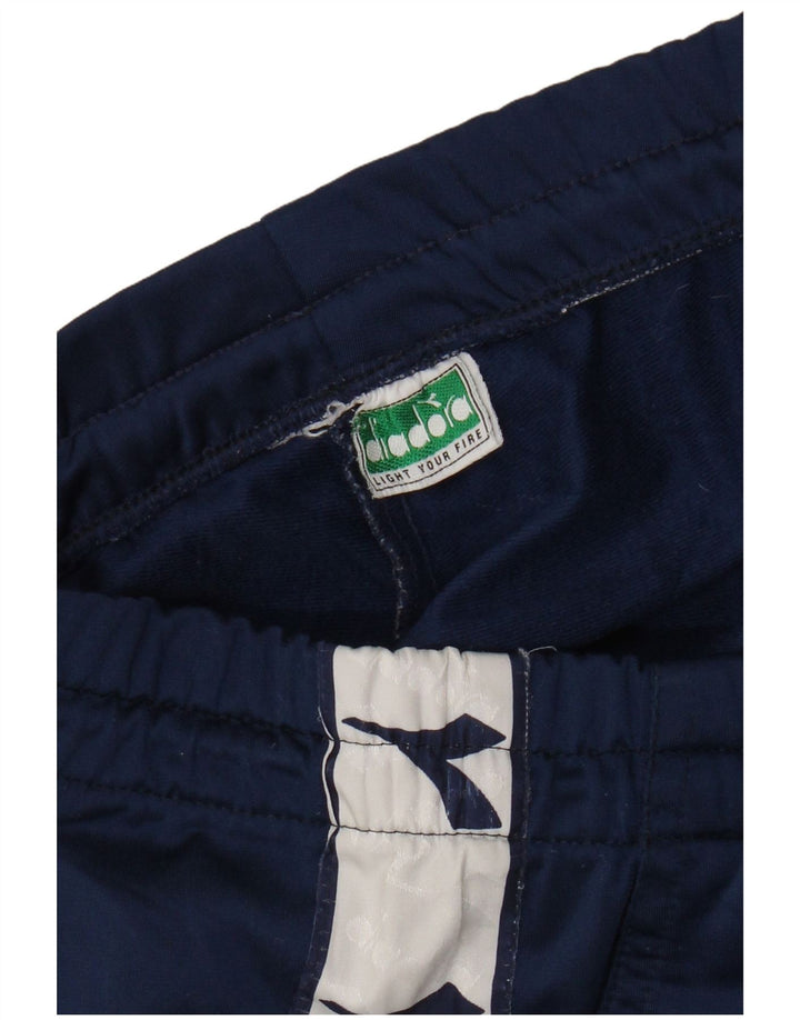 Pantaloni da tuta grafici da uomo Diadora Large Blu Navy