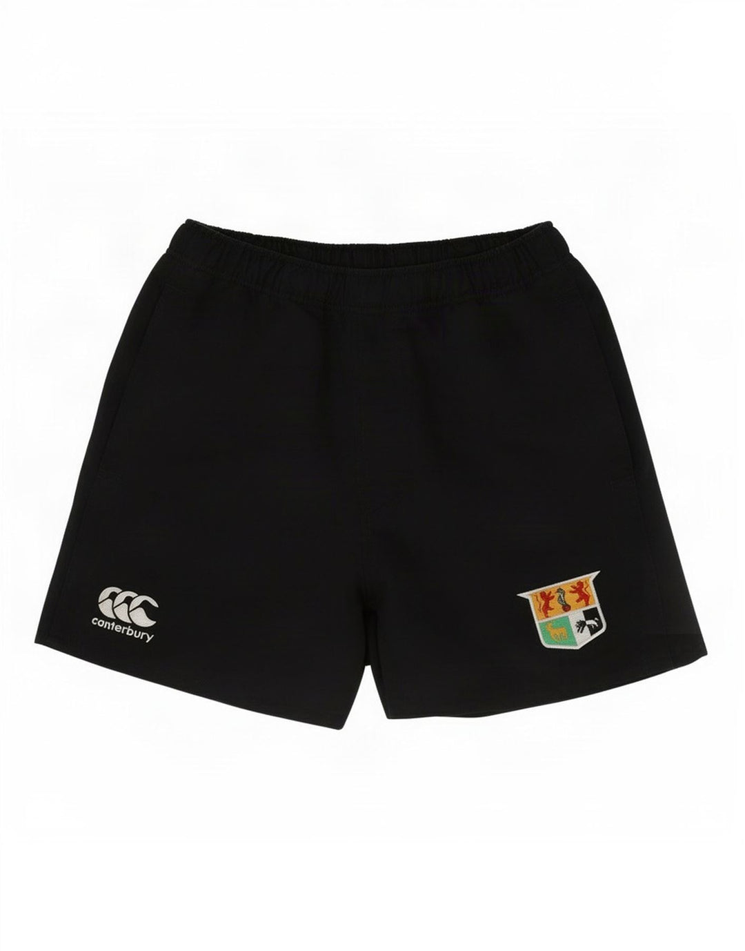 Pantaloncini sportivi da uomo Canterbury piccoli in poliestere nero