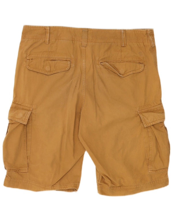 Pantaloncini cargo da uomo TIMBERLAND W32 cotone beige medio