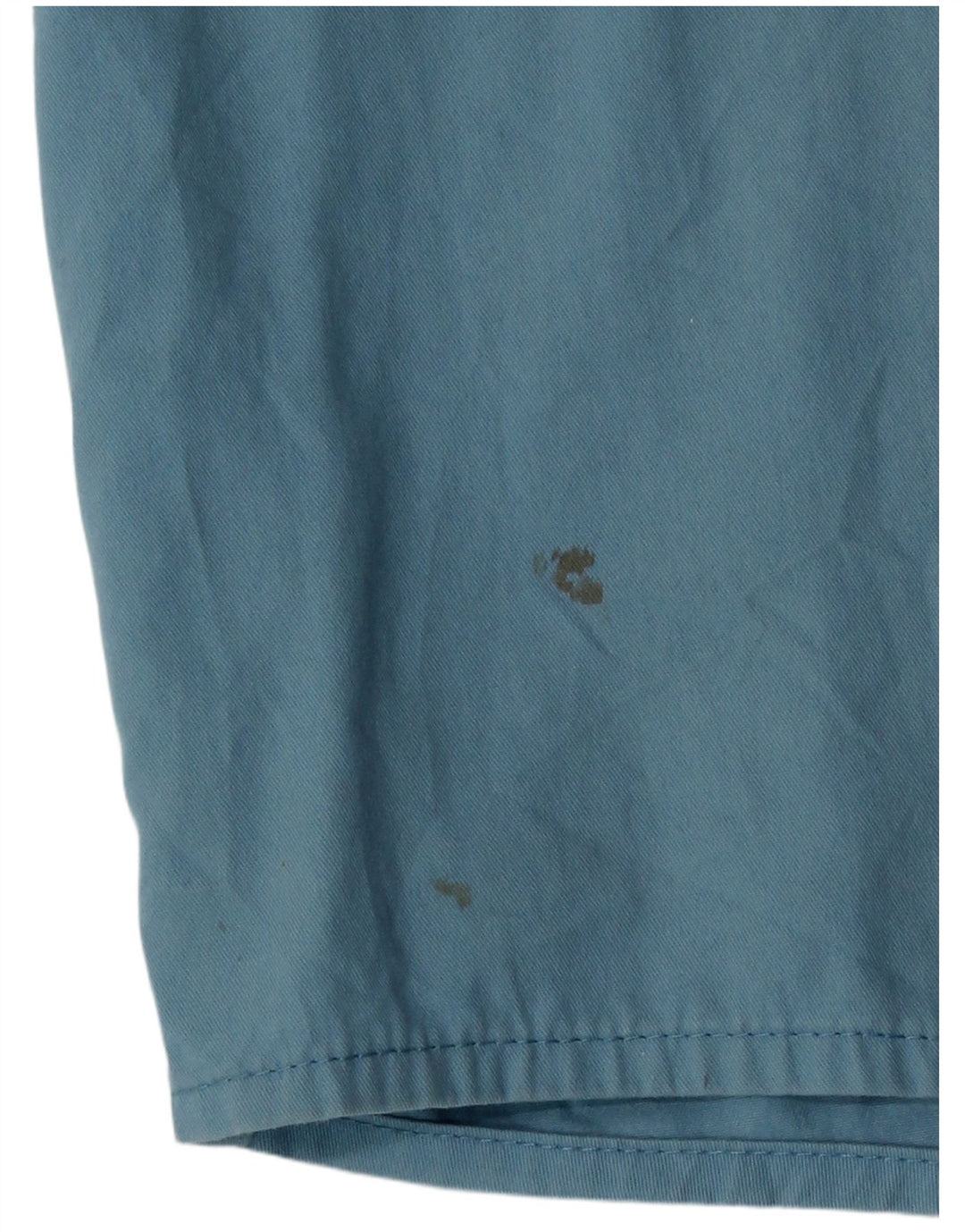 Camicia a maniche corte da uomo Wrangler XL in cotone blu