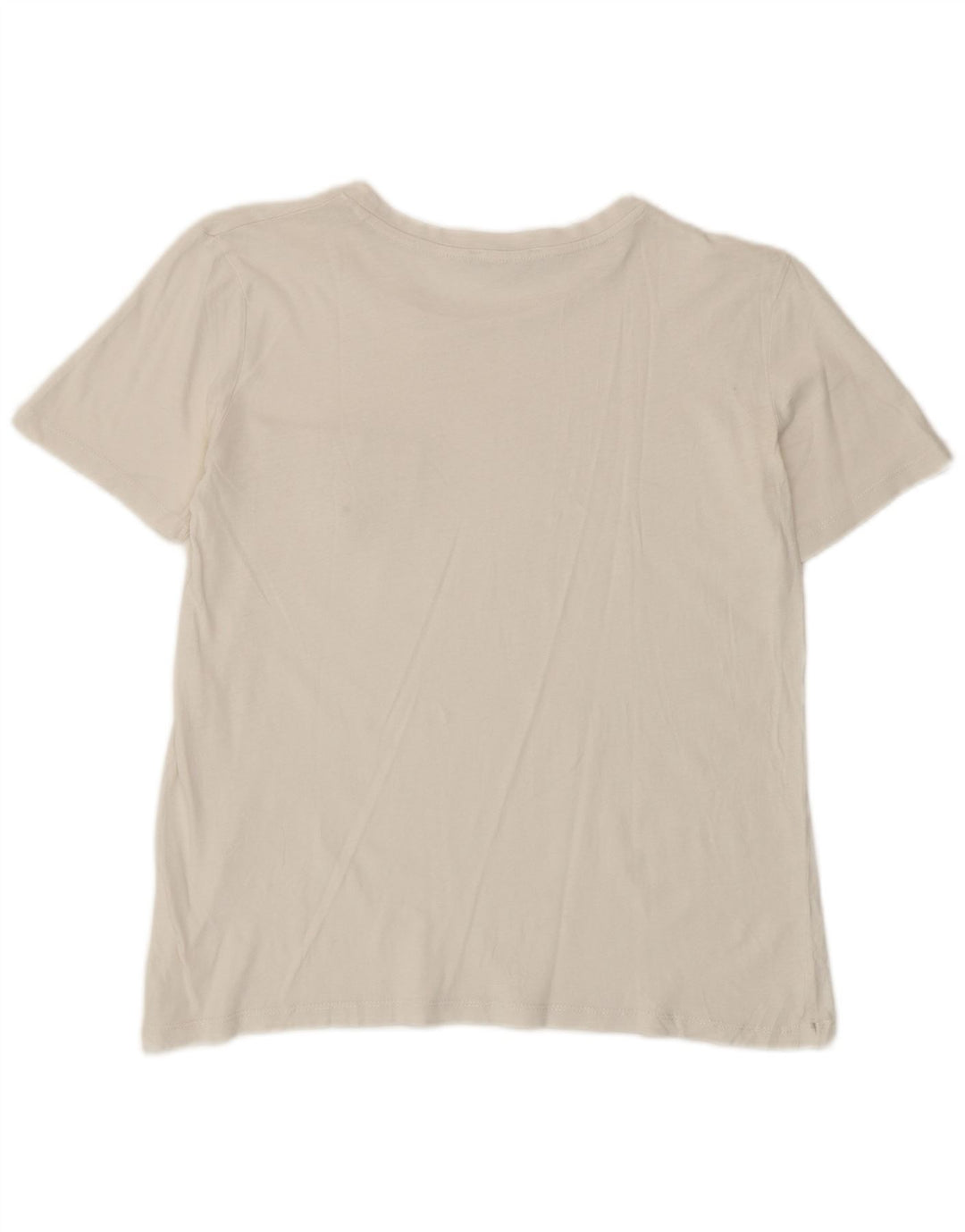T-shirt Zara da donna Top UK 10 piccola bianca