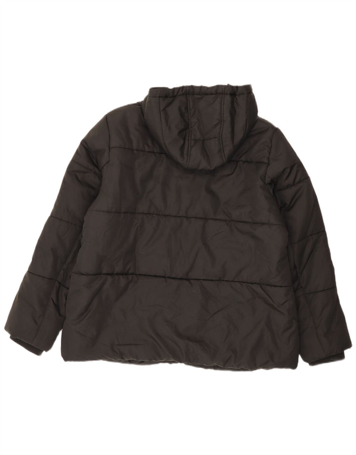 Giacca imbottita con cappuccio da donna John Lewis UK 16 grande poliestere nero