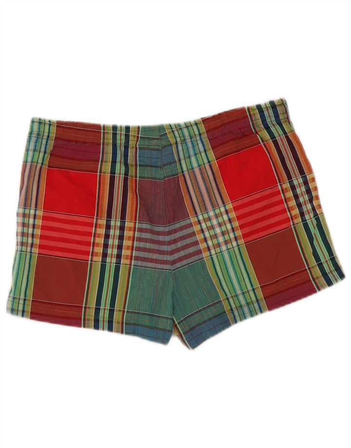 Pantaloncini da bagno da uomo Belfe & Belfe IT 50 Large in cotone a quadri multicolore