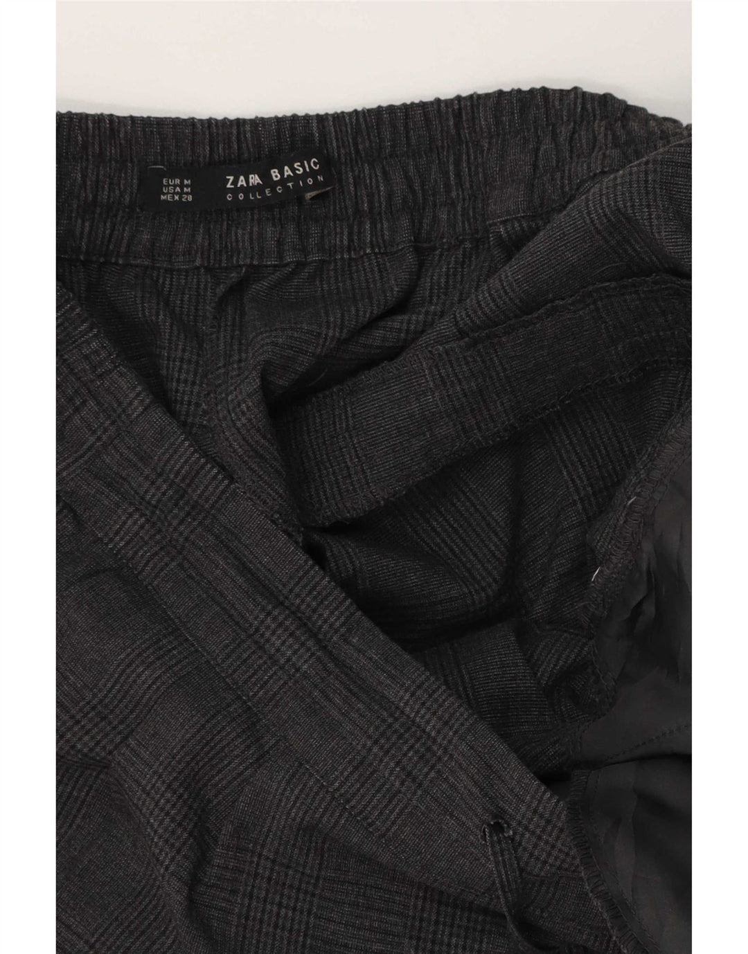 Pantaloni chino affusolati Zara da donna medi W28 L27 Grigi