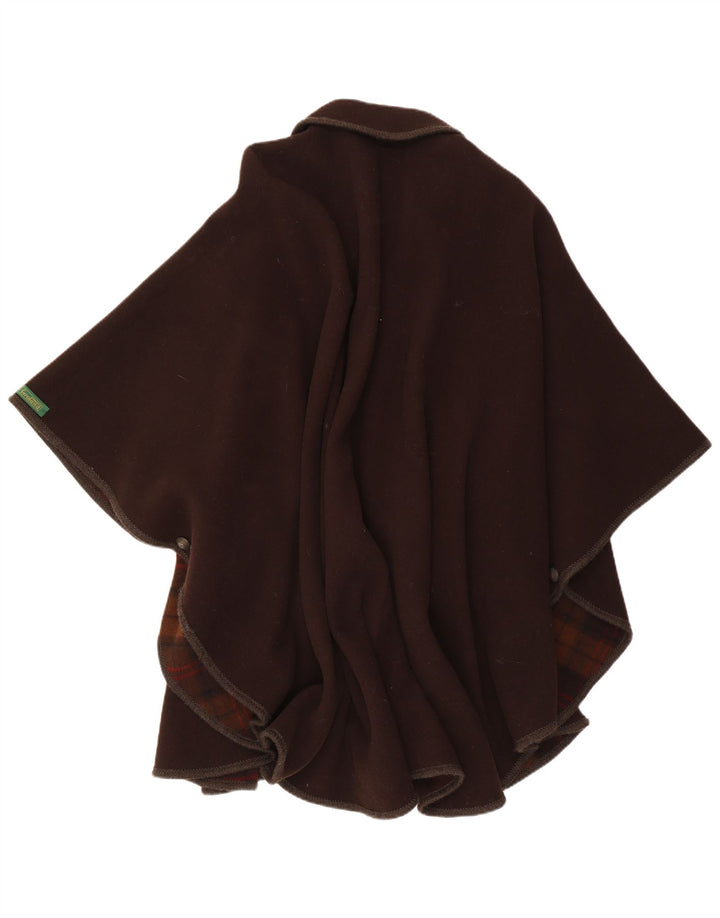 Cappotto Mantella a vestibilità ampia da donna Tyroland IT 44 Lana marrone medio