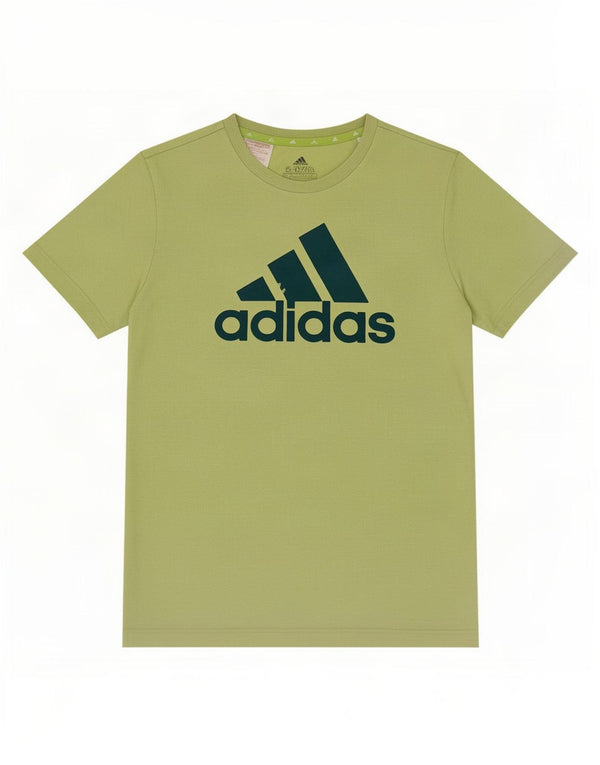 Maglietta grafica Adidas per bambina 15-16 anni in cotone verde